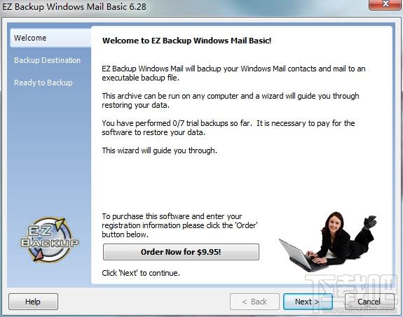 EZ Backup Windows Mail,EZ Backup Windows Mail下载,EZ Backup,Windows Mail备份工具